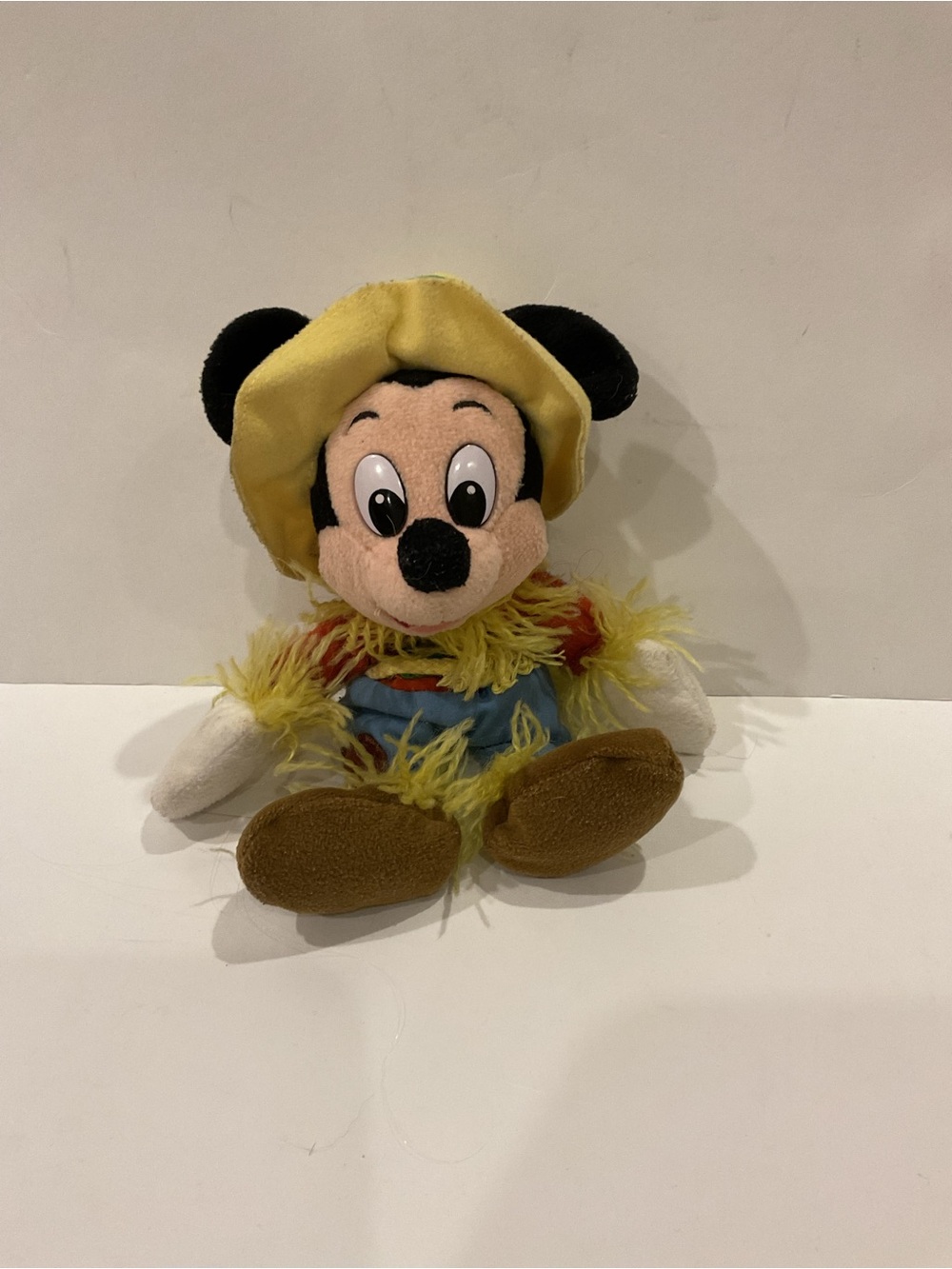 Disney Mickey Mouse Scarecrow Stuffed Animal